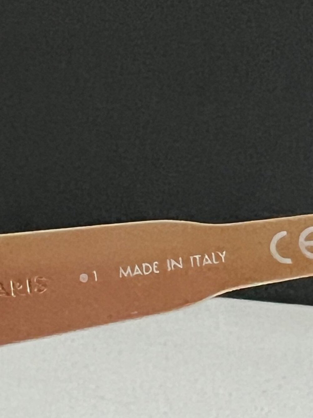 CELINE CL40235U Triomphe Metal oval light GOLD  sunglasses - Picture 9 of 12